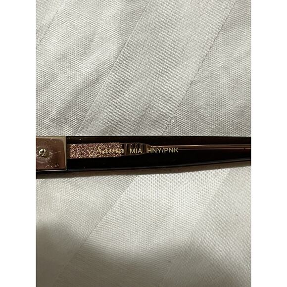 NEW Sama Mia HNY/PNK 50-17-143 Mocha Brown Full Rim Eyeglasses Frame - Picture 4 of 8